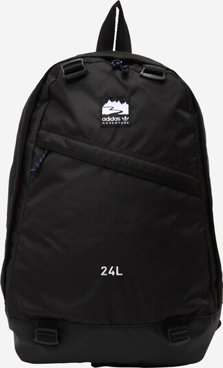 ADIDAS ORIGINALS Rugzak 'Adventure' in de kleur Zwart / Wit, Productweergave