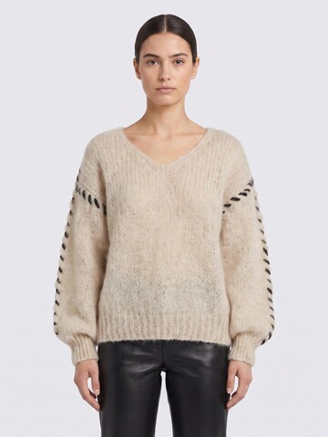 americandreams Sweater 'Milana' in Beige