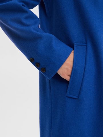 Manteau mi-saison 'Alma' SELECTED FEMME en bleu