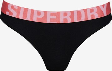 Slip Superdry en noir : devant