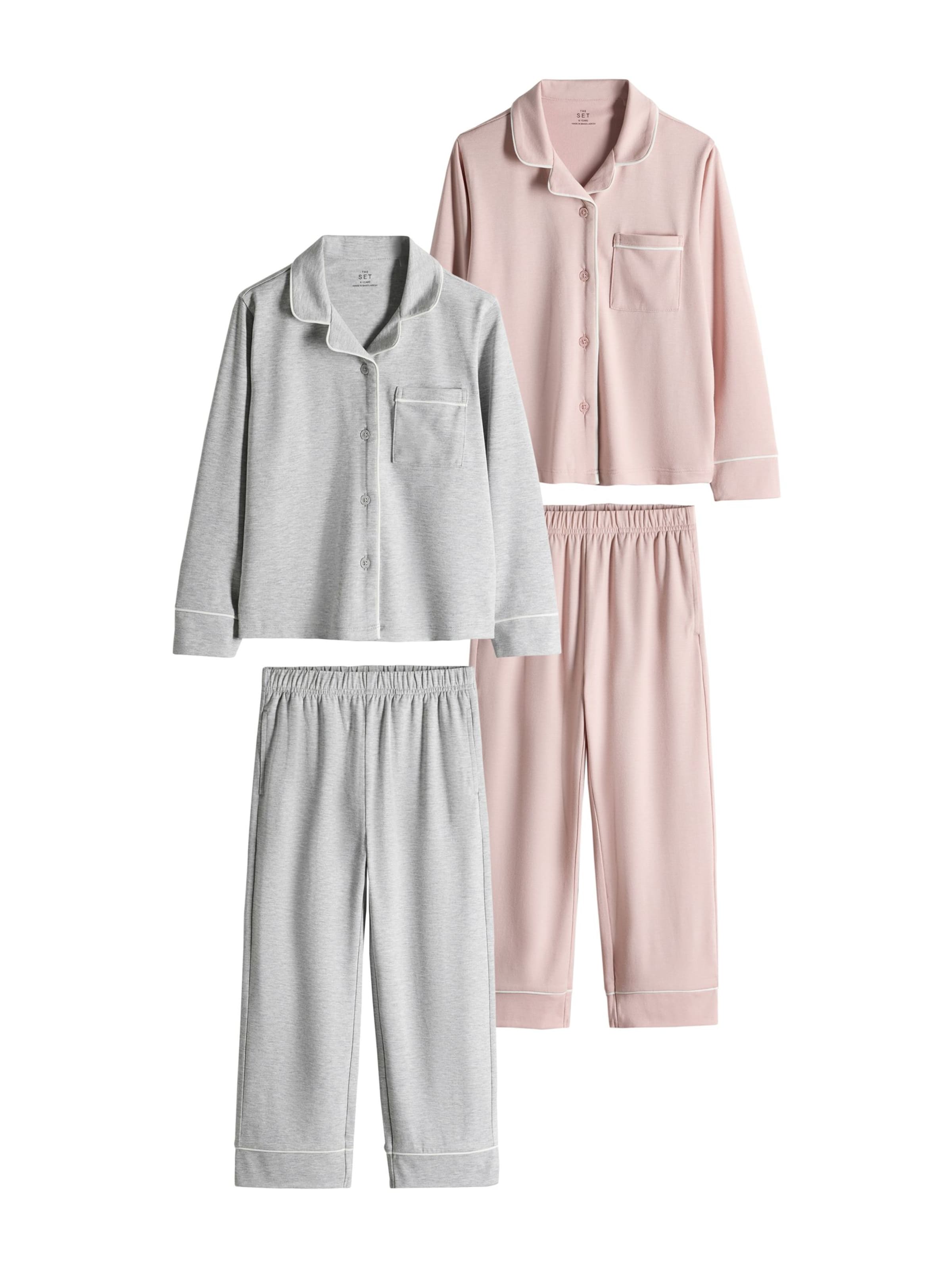 The Set Pyjamas i grå: framsida