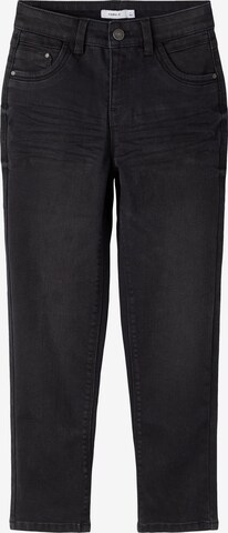 NAME IT Regular Jeans 'Rose' in Schwarz: predná strana