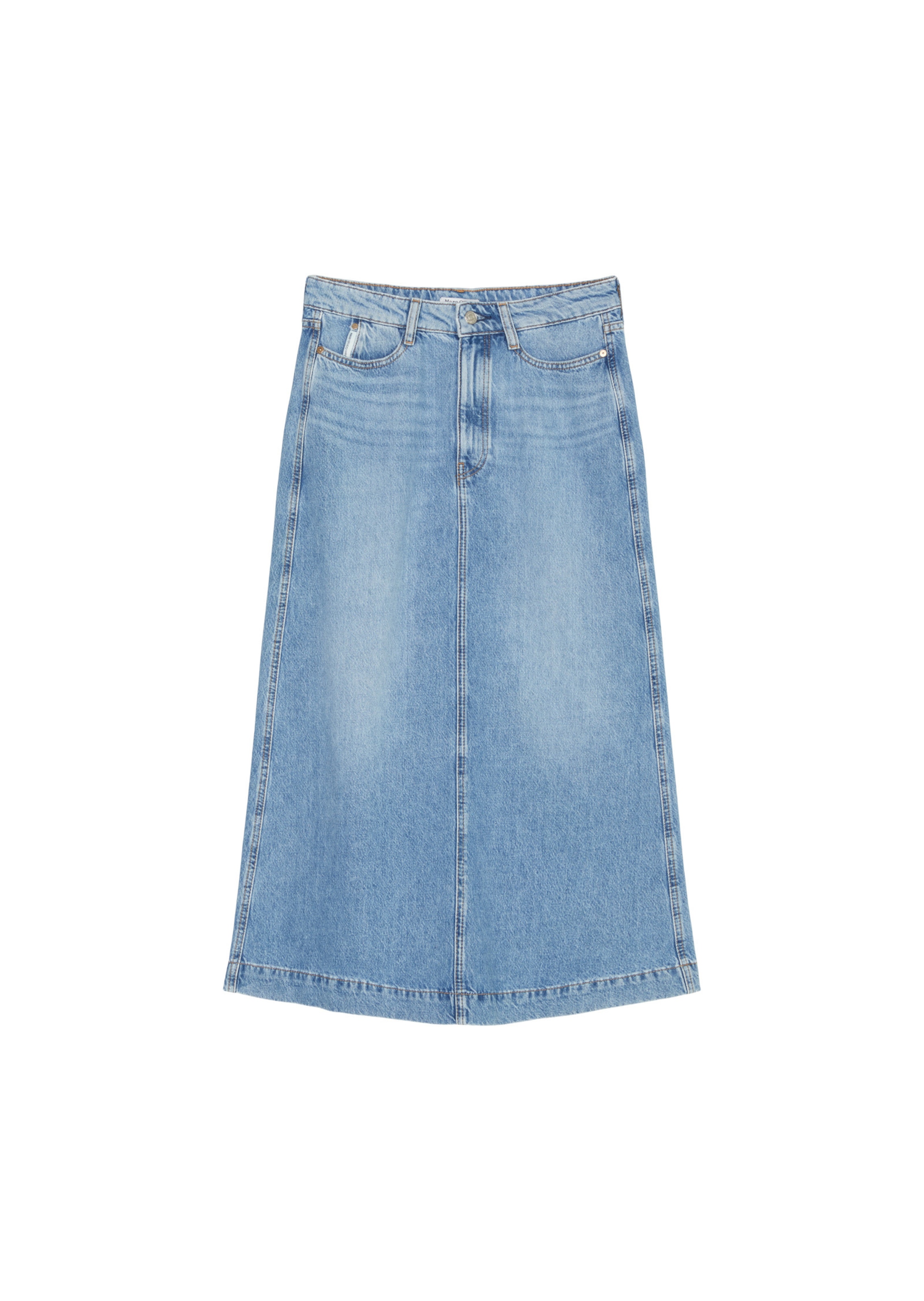 Marc O'Polo DENIM Rock in Blau: Vorderseite