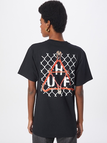 HUF T-Shirt 'Trespass' in Schwarz