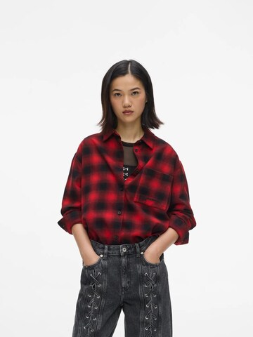 KARL LAGERFELD JEANS Bluza | rdeča barva: sprednja stran