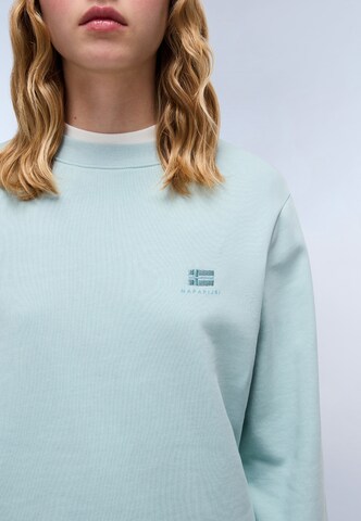 NAPAPIJRI Sweatshirt 'B-Nina' in Blue