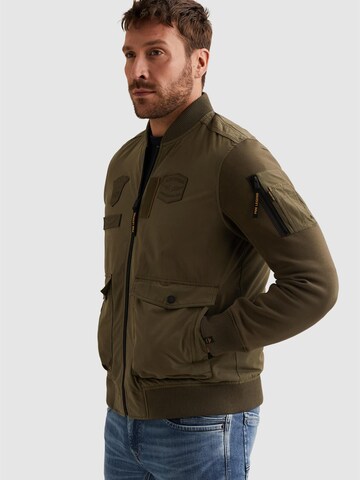 PME Legend Tussenjas 'Hybrid jacket with flight pocket' in Groen