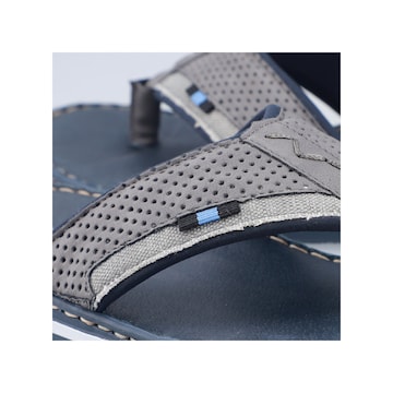 Rieker T-Bar Sandals in Blue