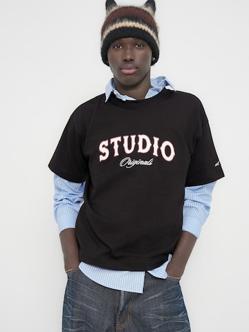 JACK & JONES Shirt 'JORUPSTATE' in Zwart