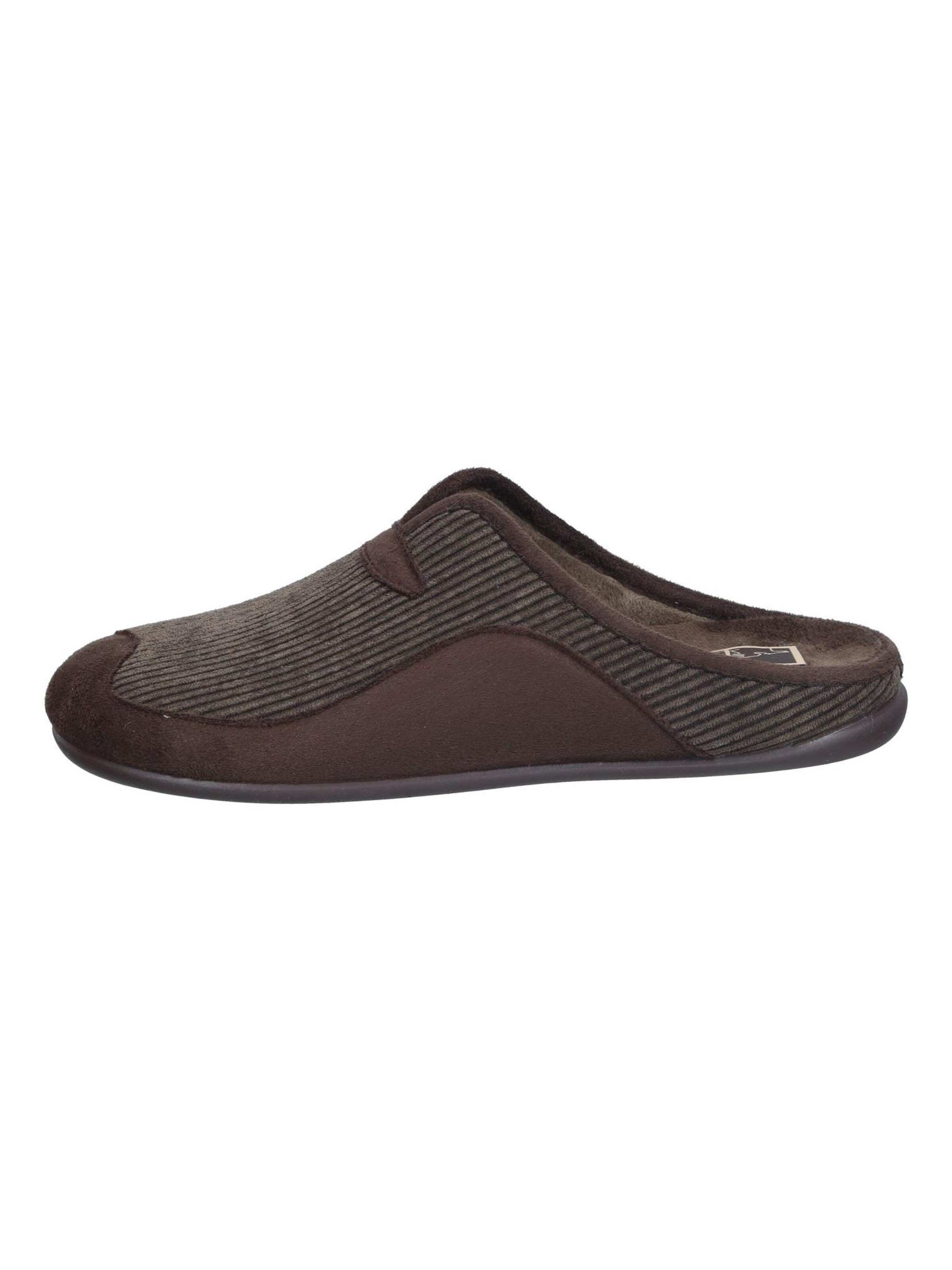 Manitu-Home Slippers in Brown