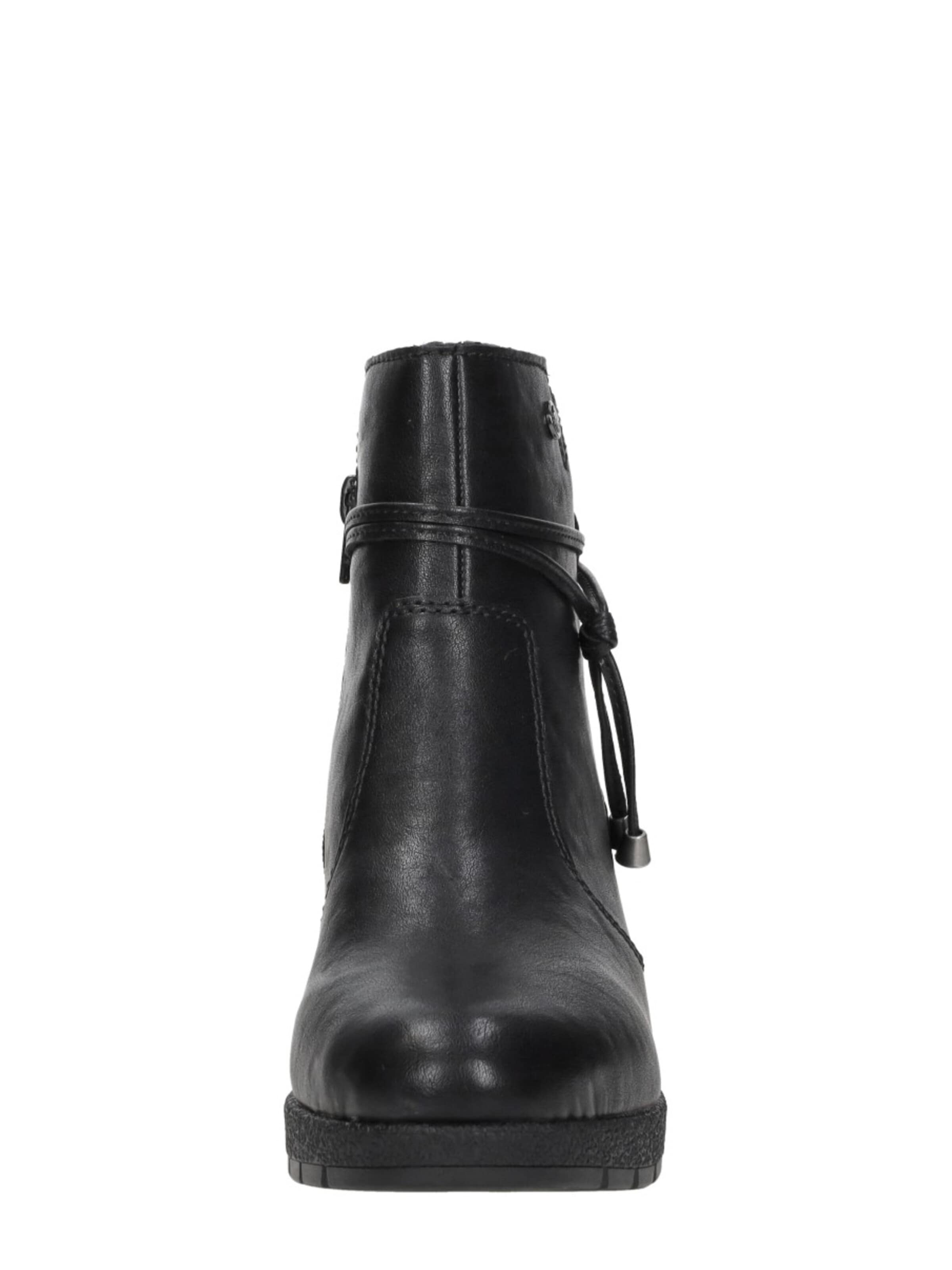 Boots 'Enkellaarsjes Hak' Rieker en noir