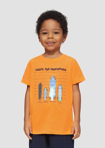 s.Oliver T-Shirt in Orange: Vorderseite
