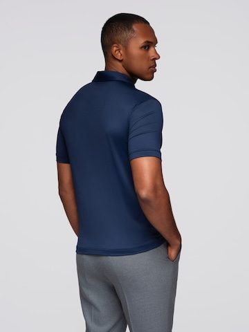 Ombre Shirt‌ in Blau