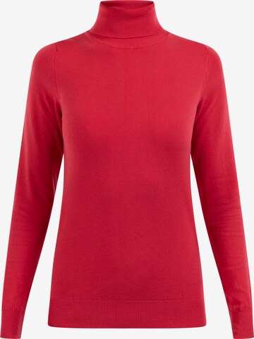 Pull-over faina en rouge : devant