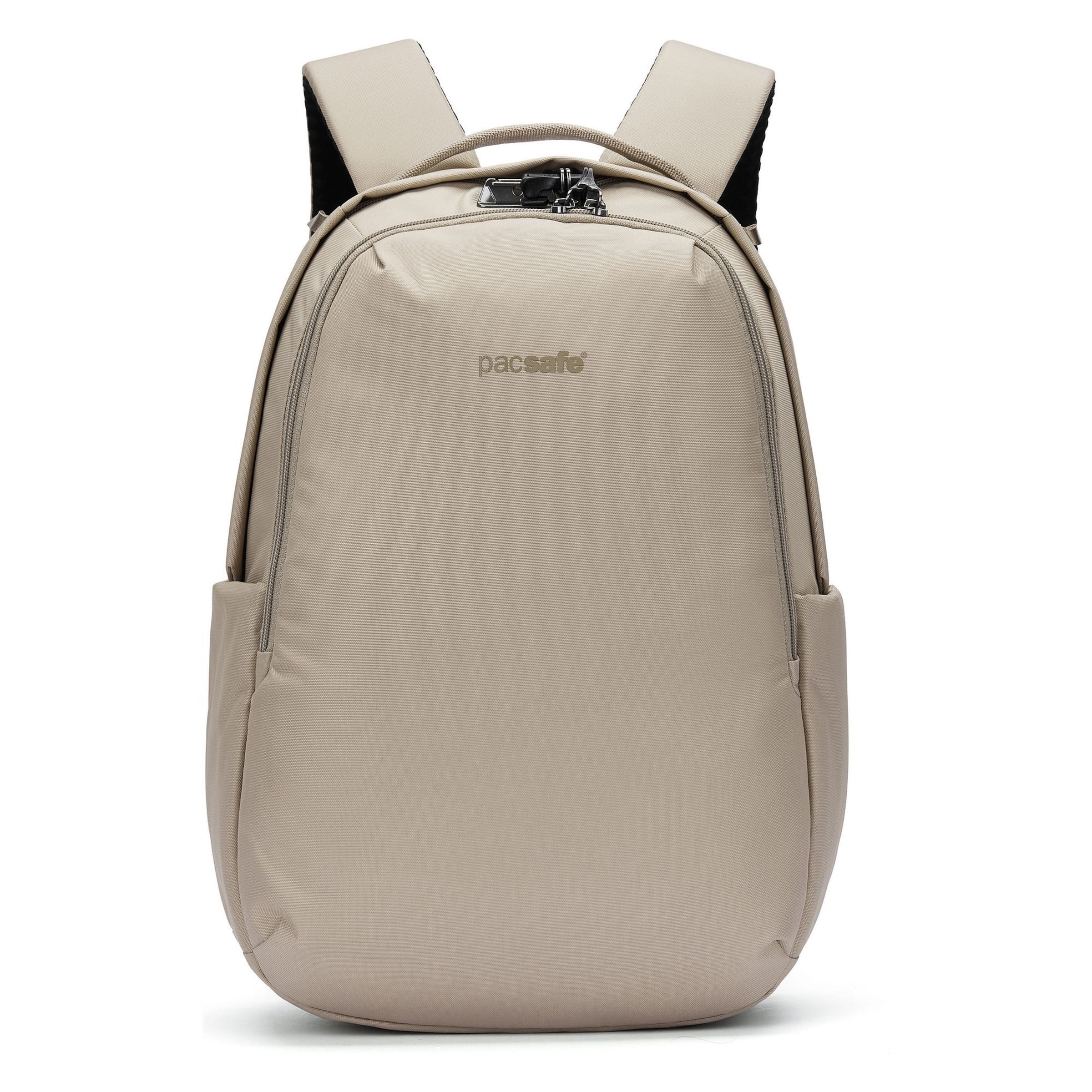 Pacsafe Rucksack 'Pacsafe V' in Beige: Vorderseite