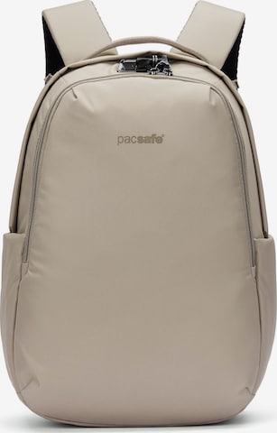 Pacsafe Rucksack 'Pacsafe V' in Beige: Vorderseite