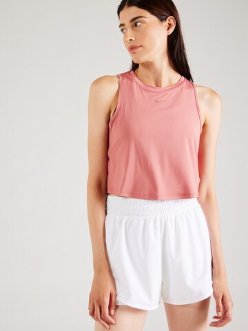 NIKE Sports top 'ONE CLASSIC' in Pink: front
