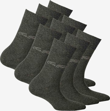 Chaussettes TOM TAILOR en gris : devant