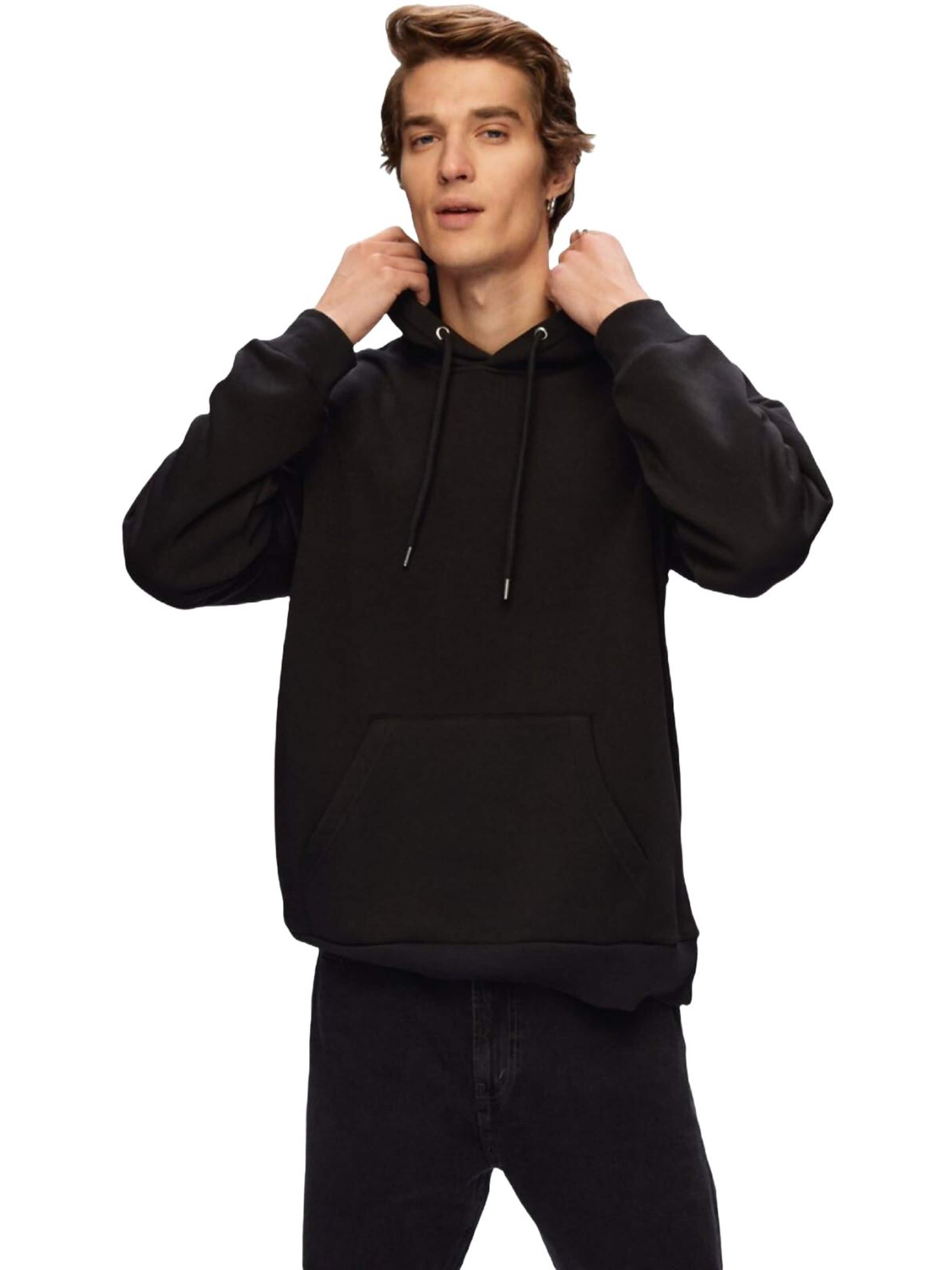 LTB Jeans Sweatshirt 'LTB Jeans Herren-Sweatshirt' in Zwart