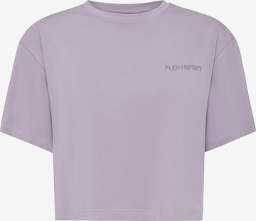 Plein Sport Shirt 'Scratch' in Purple: front