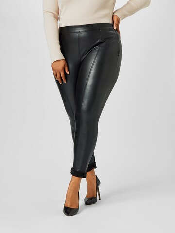 Z-One Slimfit Leggings 'Dena' in Schwarz: predná strana