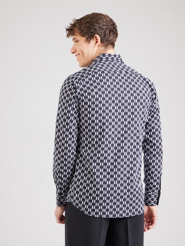 Coupe slim Chemise Karl Lagerfeld en noir