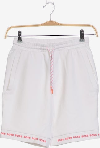 BOSS Black Shorts in 29-30 in White: front