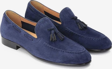 Mocassin Kazar en bleu