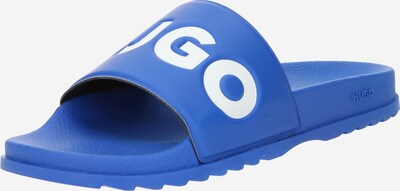 HUGO Pantofle 'Match it Slid' - modrá / bílá, Produkt