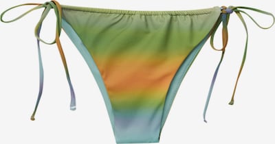 Pull&Bear Bikinihose in blau / senf / grün / orange, Produktansicht