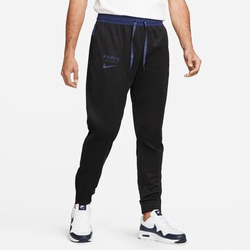 NIKE Regular Sporthose 'Paris Saint-Germain' in Schwarz: Vorderseite