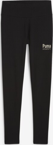 PUMA Leggings in Zwart: voorkant