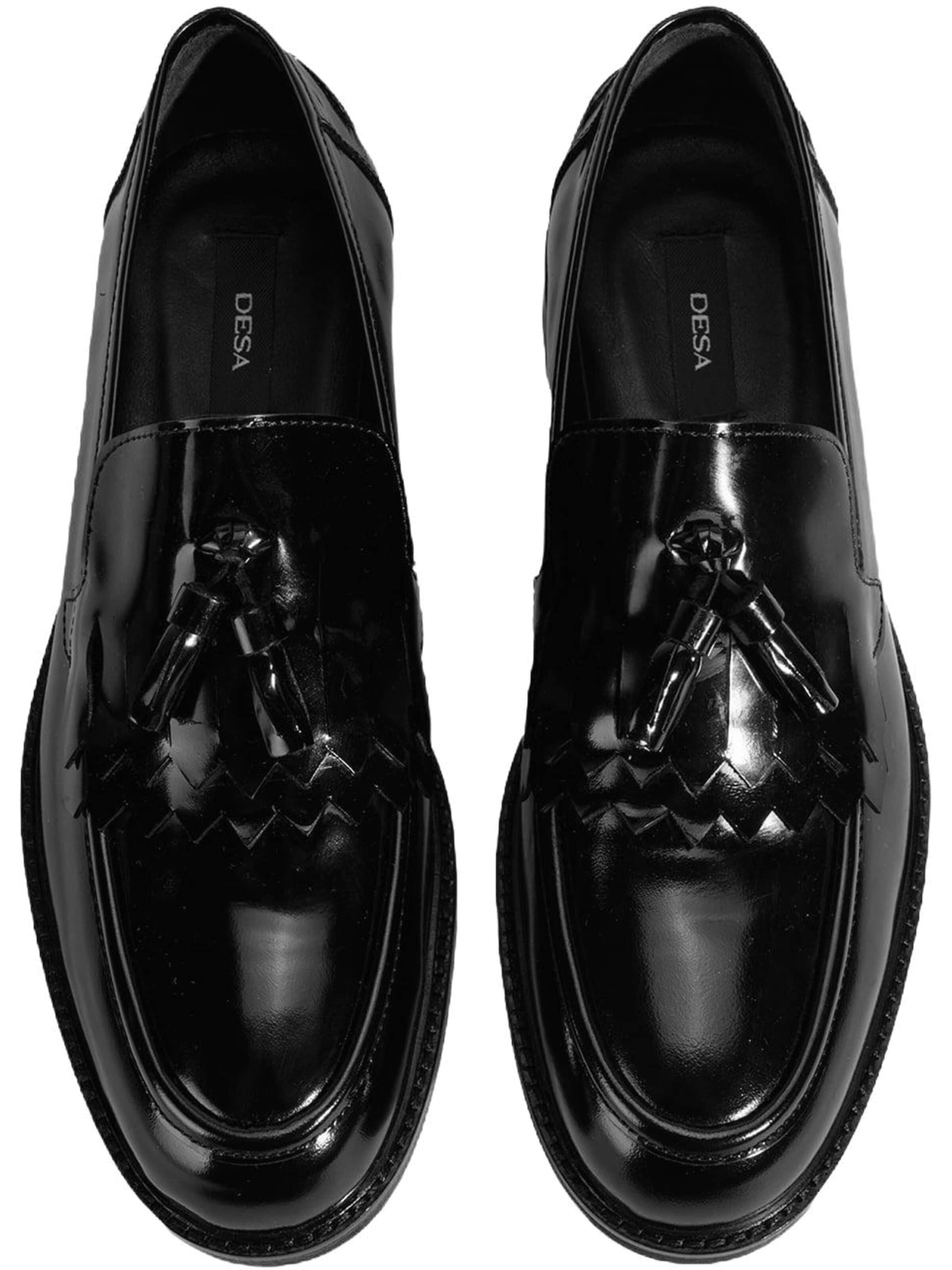 Mocassin 'Slip-On-Schuhe' Desa en noir