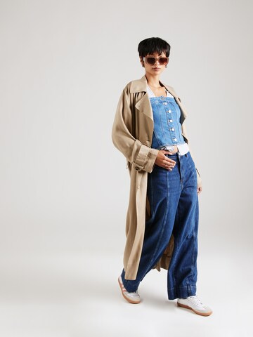 FRAME Wide leg Τζιν σε μπλε