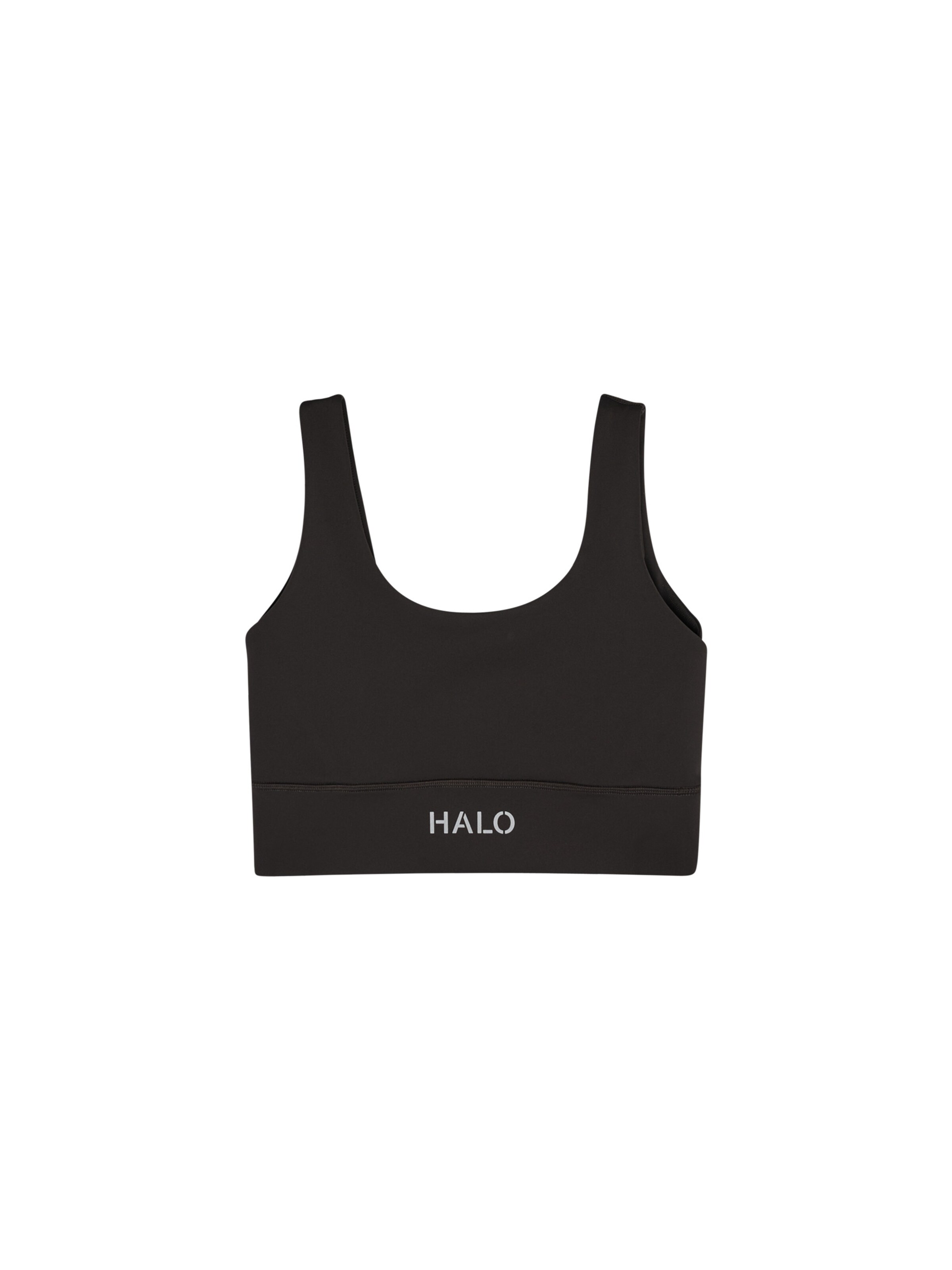 HALO Bustier Top in Braun: Vorderseite