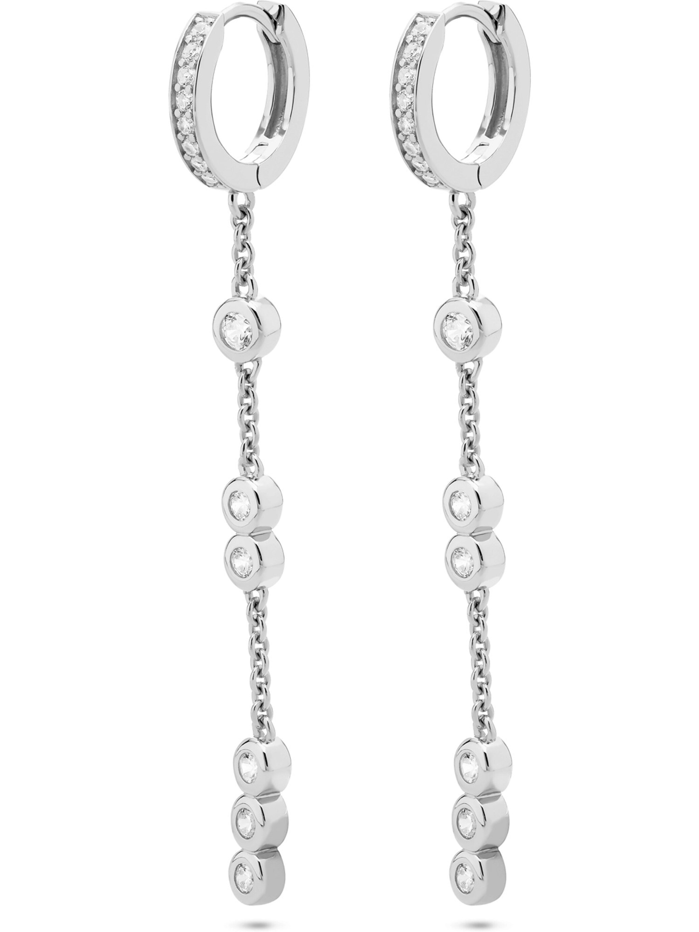 JETTE Ohrringe in Silber: Vorderseite