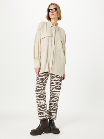 VERO MODA Blus 'TIKA' i beige