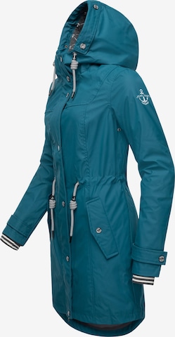 Peak Time Raincoat in Blue