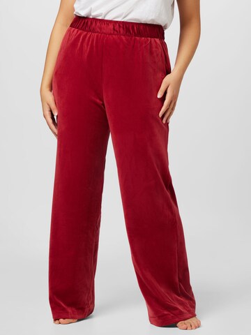 TRIUMPH Pyjamahose 'Mix & Match' in Rot: predná strana