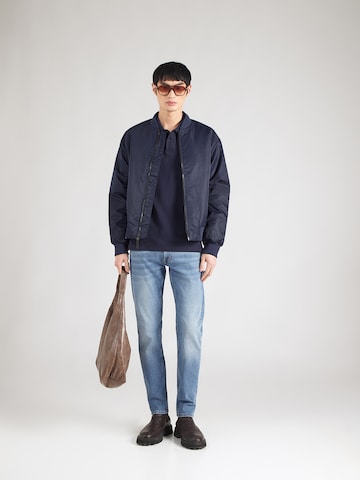 MUSTANG Тениска 'PIERRE' в синьо