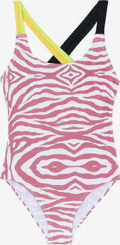 ScalpersJednodijelni kupaći kostim - ljubičasta boja: prednji dio