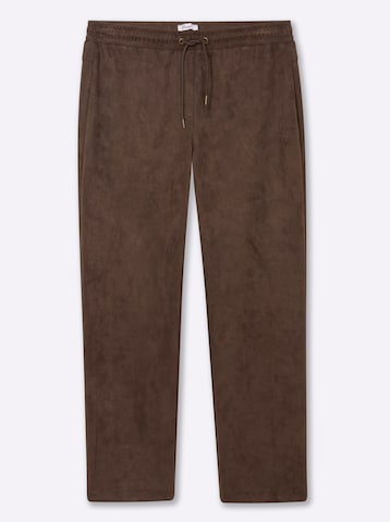 SHEEGO regular Bukser i brun