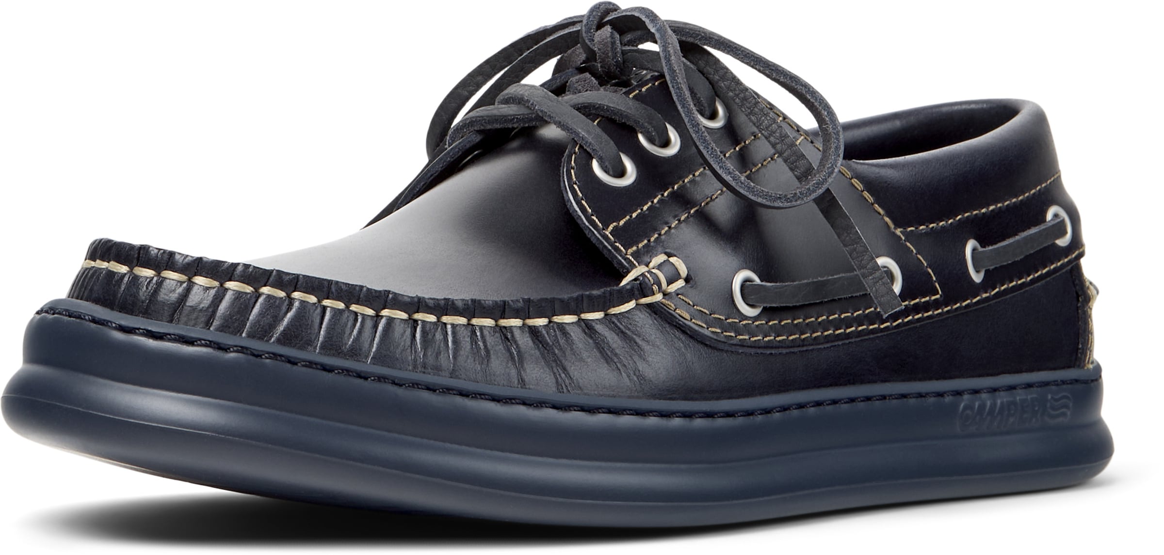 CAMPER Moccasins ' Runner Four ' in Blue: front