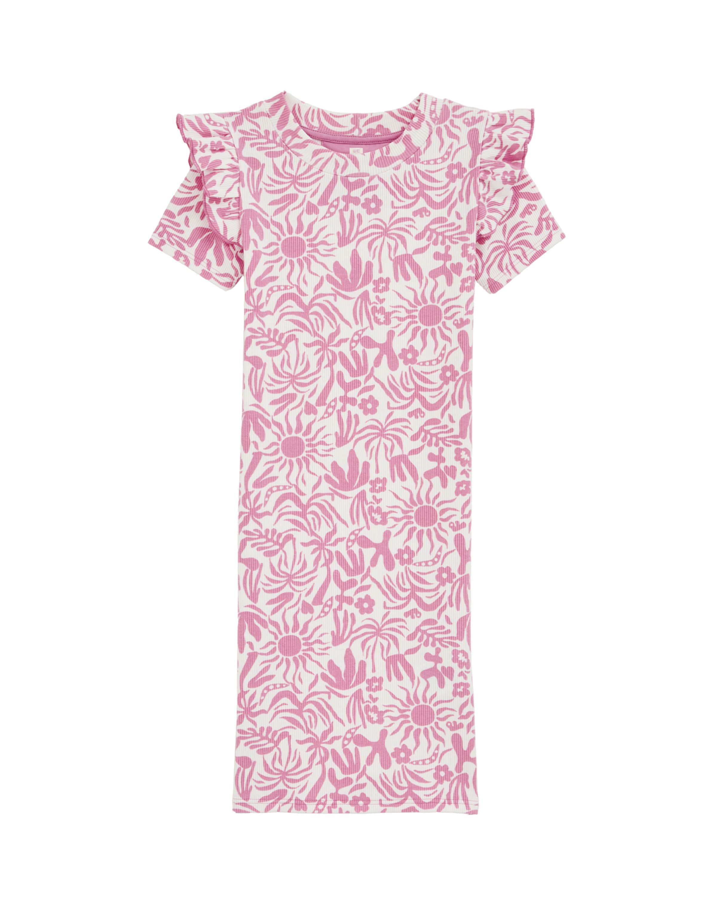 WE Fashion Платье в Лиловый: спереди