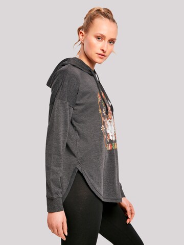 F4NT4STIC Sweatshirt 'Stay Merry And Bright Hippie Santa' in Grey