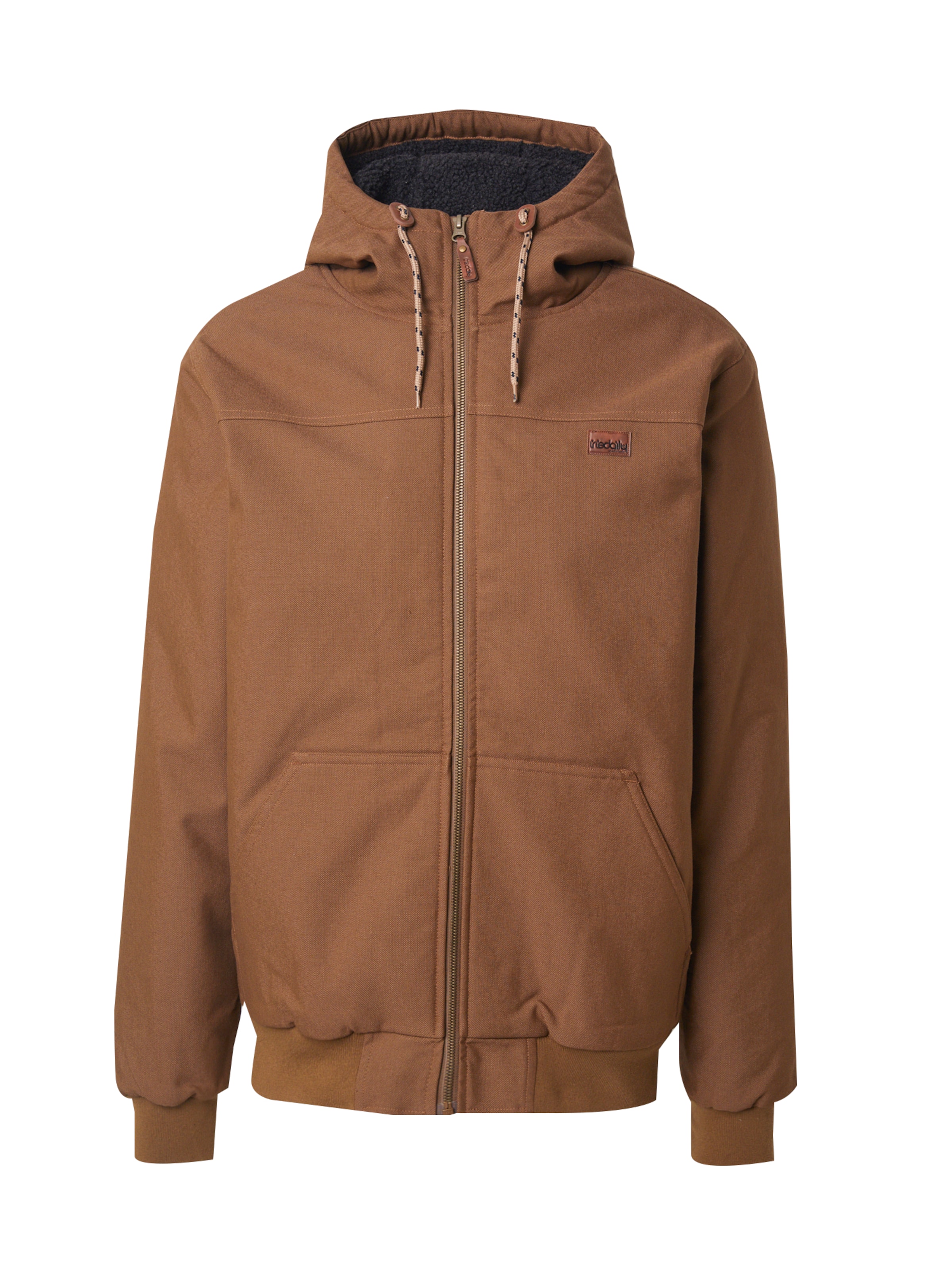 Iriedaily Φθινοπωρινό και ανοιξιάτικο μπουφάν σε μπεζ: μπροστά