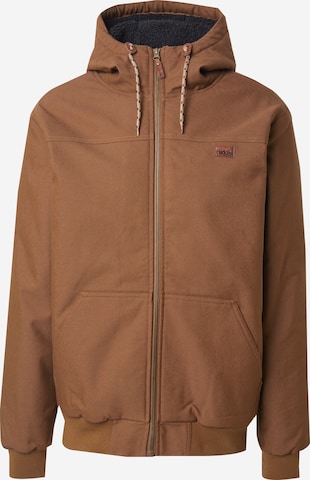 Iriedaily Демисезонная куртка в Бежевый: спереди