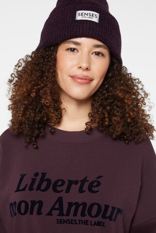 SENSES.THE LABEL Sweatshirt in Red