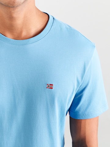 Tricou 'Salis' de la NAPAPIJRI pe albastru