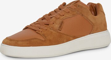 BLEND Sneakers laag in Bruin: voorkant